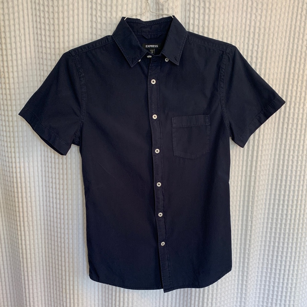Express Men’s casual button up shirt